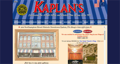 Desktop Screenshot of kaplanawning.com